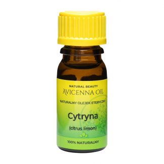 naturalny olejek eteryczny aromaterapia avicenna cytryna citrus limon lemon inhaalacja odswierzenie naturalny rozjasniacz